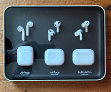 Apple AirPods 2ᵉ, 3ᵉ génération & AirPods Pro 2 + Présentoir Officiel /  - Rare