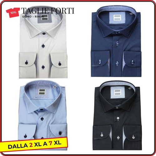 Men tailored shirt - shirt, plus