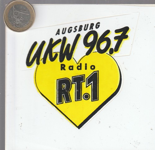 Autocollant radio 1 ukw - rt.1,