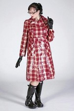Red Bormax PVC raincoat rubber