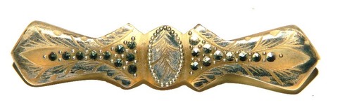 Jolie broche bakélite - en,