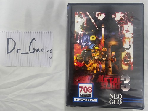Metal slug snk neo geo - metal,