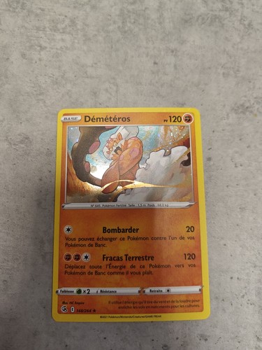 Carte pokemon demeteros - carte,