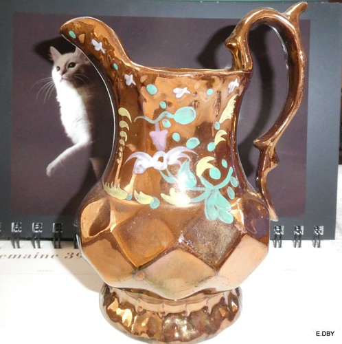 Pot lait cremier - a, faÏence