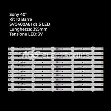 KIT 10 BARRES DE BANDES LED SONY TV SVG400A81-REV3-121114 KDL40R450A