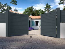 Portail battant aluminium PAT