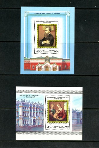 I383 malgache 1986 peintures - i383,