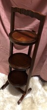 Vintage Wood 3 Tier Pie Plant
