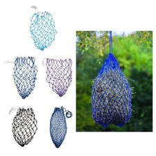 Filet à foin en nylon à alimentation lente pour chevaux, 92 cm/36 pouces,