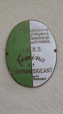 Plaque émaillée ancienne