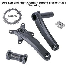 Pédalier vélo creux 1011