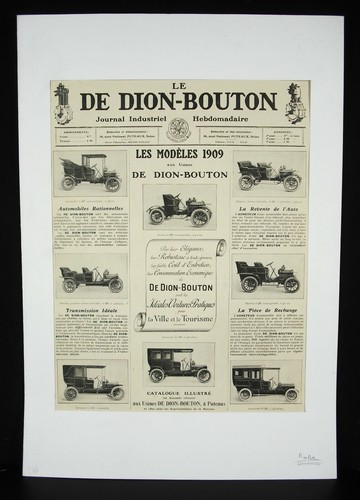 Les modèles 1909 - , de