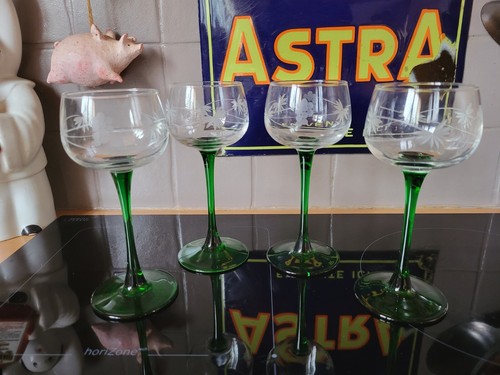 Lot verres pieds alsace - de,
