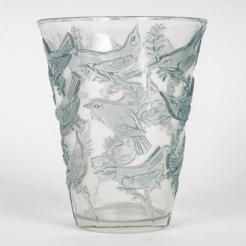 Vase art déco grives verre - déco,