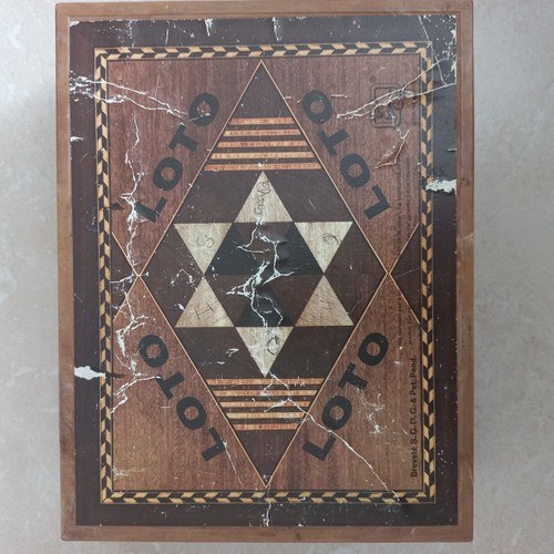 Loto boite vintage - boite, in