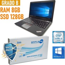 Pc Ordinateur Portable Lenovo I3 13,3" 8 Go 128 Go Windows Rénové