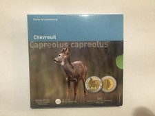 2,5 euro BE LUXEMBOURG FAUNE ET FLORE CHEVREUIL 2500 exemplaires