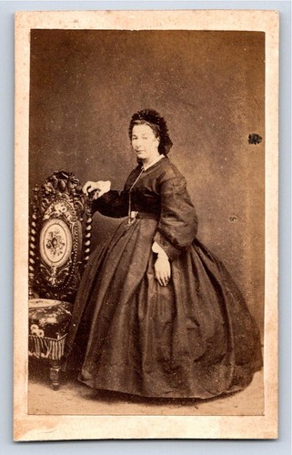 Cdv 1865 portrait mme - cdv, de