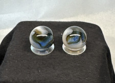 2 Vintage Vitro Agate