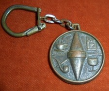 Porte-clés Café tabac Au Narguilé d'OR 2 Rue de Rive GENÈVE attribut fumeur Pipe