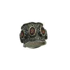 Bague grenat pierre précieuse