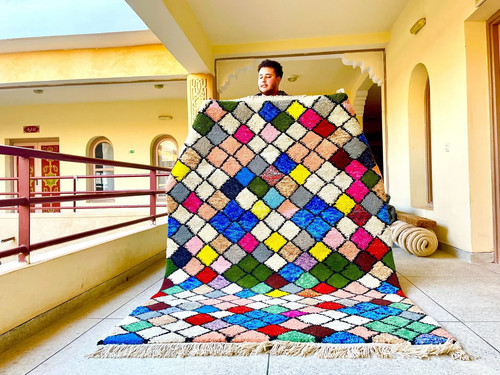 Tapis laine berbère - tapis,