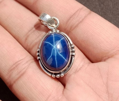 Pendentif promesse saphir
