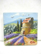 Petit tableau : " Paysage