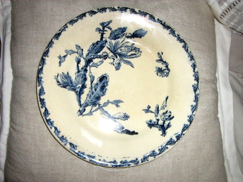 Assiette plate ancienne - assiette, de