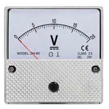 Voltmètre DC ABS ignifuge DH