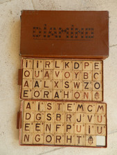 Boite jeu ancien diamino - boite,