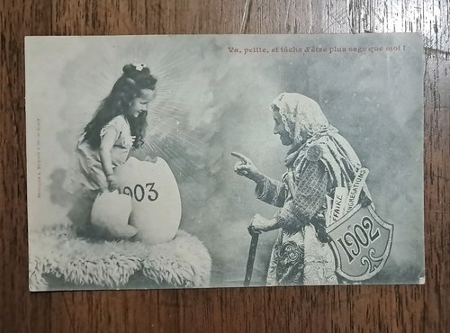 Carte postale ancienne 1902 - ancienne,