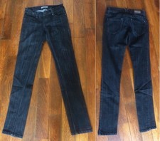 Jean noir style délavé et