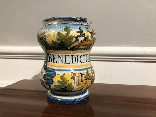 Italian baroque maiolica drug - italian,