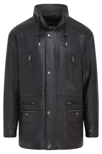Manteau parka suédé - manteau,