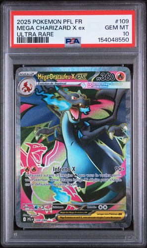 Psa mega charizard ex - charizard, x