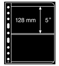 5 Leuchtturm Kunststoffhüllen Vario 2S pour Billets de Banque