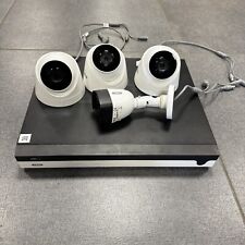 Vidéosurveillance enregistreur Abus 8 voies, 4 caméras HD 1080p + disque dur 2To