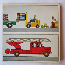 LIVRE ENFANTS ACCORDEON LARS WITTENKAMP THEME TRANSPORT (rare!)