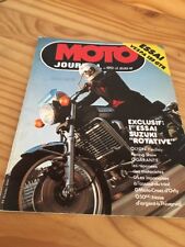MOTO JOURNAL 190 1974 Suzuki RE5 Vespa 125 GTR Tasse Argent Thiverval Findlay