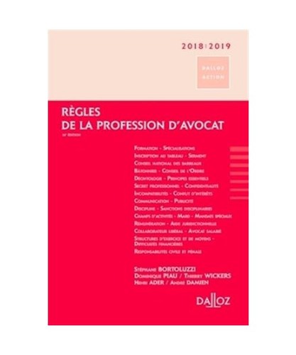 Règles profession - de,