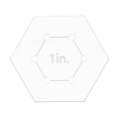 Modèle hexagonal acrylique - modèle,