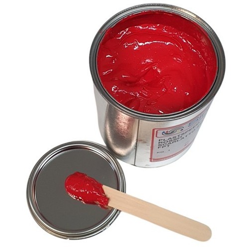 Encre plastisol rouge 1kg - encre, pour