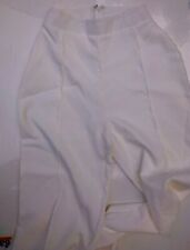 pantalon blanc SHEIN 38 M taille haute large mesures