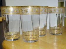 SAINT LOUIS 4 ANCIENS VERRES
