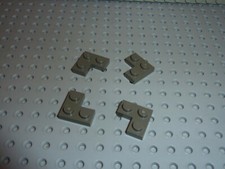 Lego olddkgray plate 2x2 - lego,