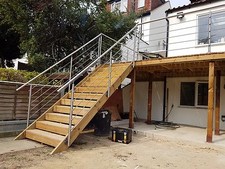 Balustrade, balcon, mains