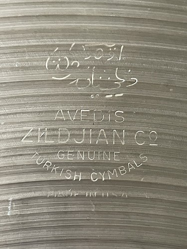 Vintage zildjian avedis usa - vintage,