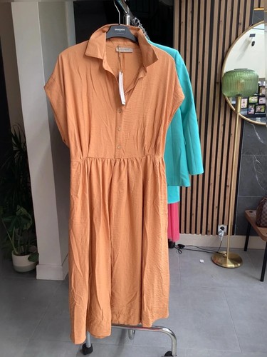Robe chemise longue neuve