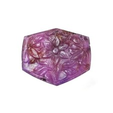 Pierre précieuse saphir rose